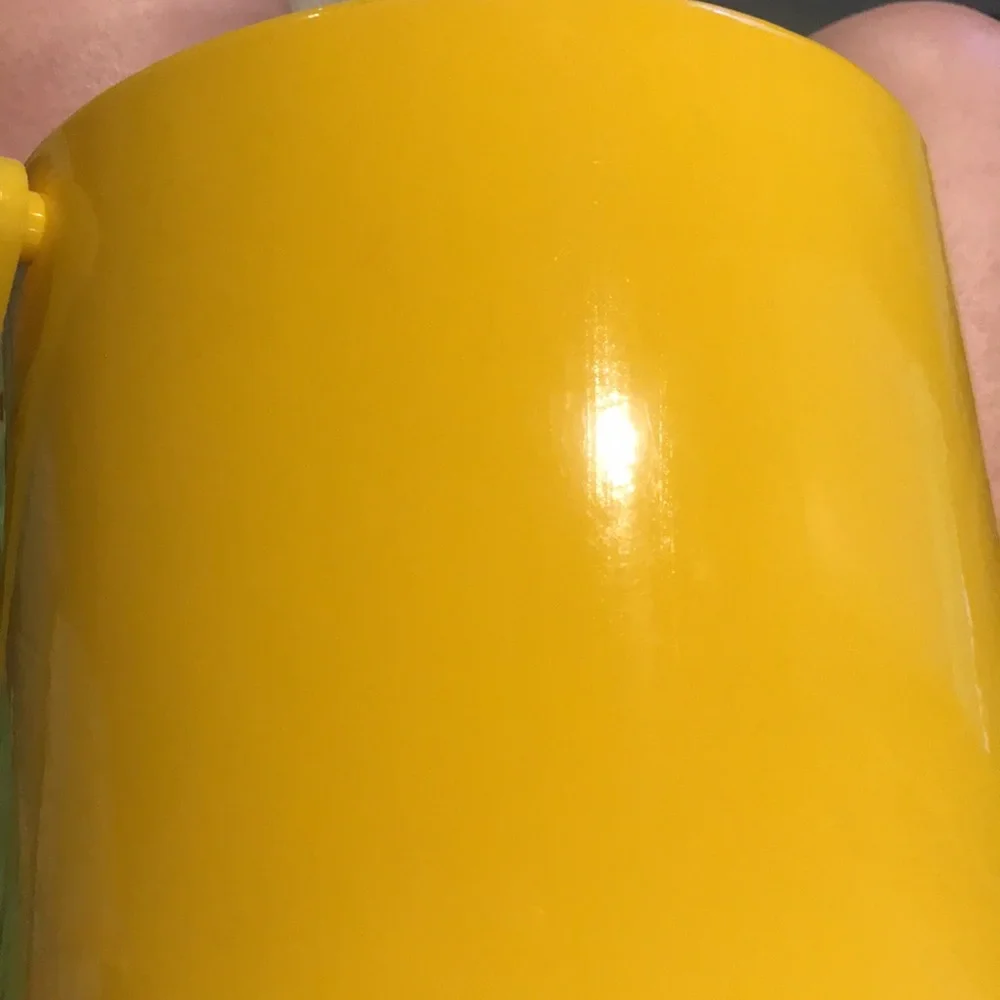 1970s Vintage Yellow Ice Bucket by Shelton-Ware Corp
